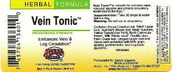 Herbs Etc. Vein Tonic - fastacting supplement