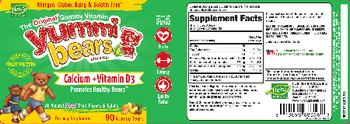 Hero Nutritionals Yummi Bears Calcium + Vitamin D3 - supplement