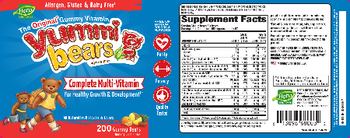 Hero Nutritionals Yummi Bears Complete Multi-Vitamin - supplement