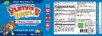 Hero Nutritionals Yummi Bears Echinacea+Vitamin C+Zinc - supplement