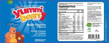 Hero Nutritionals Yummi Bears Multi-Vitamin & Mineral - supplement