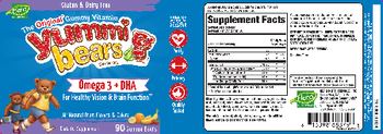 Hero Nutritionals Yummi Bears Omega 3 + DHA - supplement