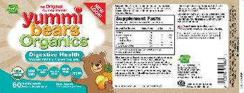 Hero Nutritionals Yummi Bears Organics Digestive Health - supplement