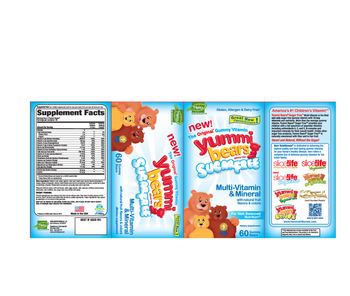 Hero Nutritionals Yummi Bears Sugar Free Multi-Vitamin & Mineral - supplement