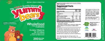 Hero Nutritionals Yummi Bears Wholefood Fruits & Vegetables + Antioxidants - supplement