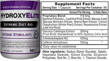 Hi-Tech Pharmaceuticals HydroxyElite - supplement