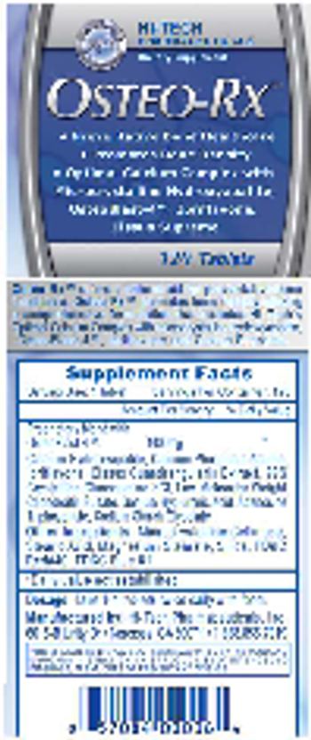 Hi-Tech Pharmaceuticals Osteo-Rx - supplement