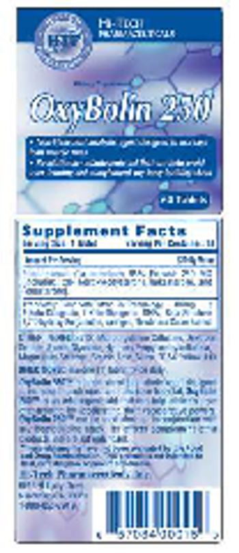 Hi-Tech Pharmaceuticals OxyBolin 250 - supplement