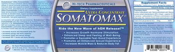 Hi-Tech Pharmaceuticals Somatomax Ultra Concentrate Berry Banana Flavor - supplement