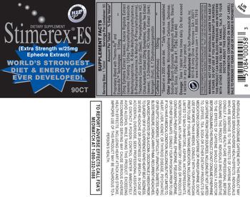 Hi-Tech Pharmaceuticals Stimerex-ES w/ 25 mg Ephedra Extract - supplement