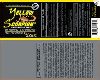 Hi-Tech Pharmaceuticals Yellow Scorpion W/ 25 mg Ephedra Extract - supplement