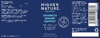 Higher Nature Advanced Immune Support - food supplement
