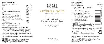 Higher Nature Aeterna Gold Collagen Beauty Capsules - food supplement