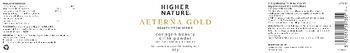 Higher Nature Aeterna Gold Collagen Beauty Drink Powder - food supplement