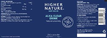 Higher Nature Alka Clear Drink - food supplement