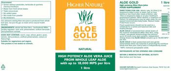Higher Nature Aloe Gold - food supplement