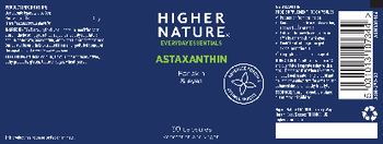 Higher Nature Astaxanthin - food supplement