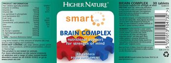 Higher Nature Brain Complex - food supplement