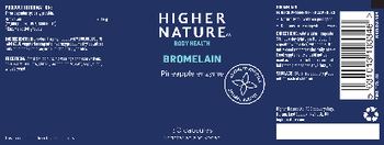 Higher Nature Bromelain - food supplement