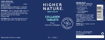 Higher Nature Collagen Tablets - food supplement