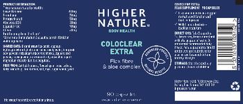 Higher Nature Coloclear Extra - food supplement
