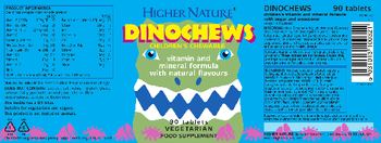 Higher Nature Dinochews Children's Chewable - food supplement