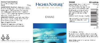 Higher Nature DMAE - food supplement