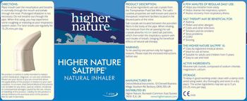Higher Nature Higher Nature Saltpipe - supplement