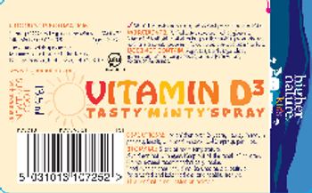 Higher Nature Kids Vitamin D3 Tasty'Minty'Spray - food supplement