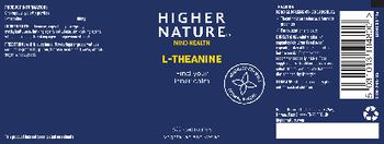 Higher Nature L-Theanine - food supplement