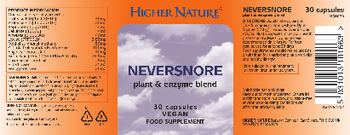 Higher Nature Neversnore - food supplement