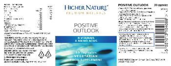 Higher Nature Positive Outlook - food supplement