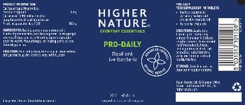 Higher Nature Pro-Daily - food supplement