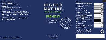 Higher Nature Pro-Easy - food supplement