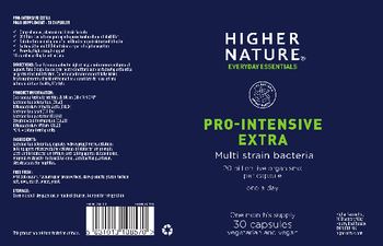 Higher Nature Pro-Intensive Extra - food supplement
