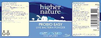 Higher Nature Probio Easy - food supplement