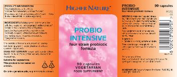 Higher Nature Probio Intensive - food supplement