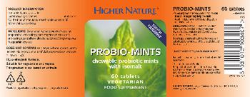 Higher Nature Probio-Mints - food supplement