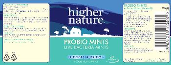 Higher Nature Probio Mints - food supplement
