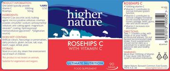 Higher Nature Rosehips C - food supplement
