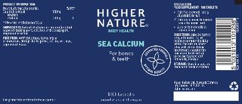 Higher Nature Sea Calcium - food supplement