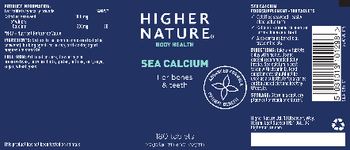 Higher Nature Sea Calcium - food supplement