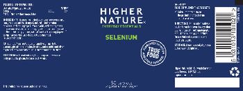 Higher Nature Selenium - food supplement