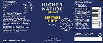 Higher Nature Serotone 5-HTP 100 mg - food supplement