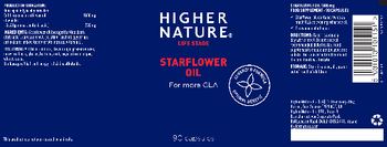 Higher Nature Starflower Oil - food supplement
