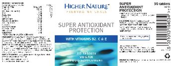 Higher Nature Super Antioxidant Protection - food supplement