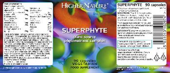 Higher Nature SuperPhyte - food supplement