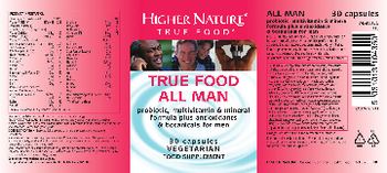 Higher Nature True Food All Man - food supplement