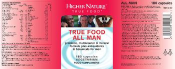 Higher Nature True Food All Man - food supplement