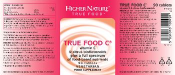 Higher Nature True Food C - food supplement